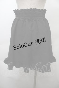 画像2: MA*RS / フリルキュロット  黒 S-25-10-26-059-EL-PA-AS-ZS