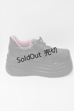 画像4: YOSUKE / 厚底スニーカー 27 黒 S-25-10-26-004-PU-SH-AS-ZS