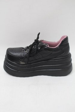 画像5: YOSUKE / 厚底スニーカー 27 黒 S-25-10-26-004-PU-SH-AS-ZS