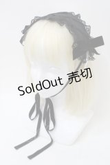MILK / デコレーションヘッドドレス  黒 S-25-10-26-005-ML-AC-HR-ZS