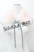 LOLITA / ファーつけ襟  ピンク S-25-10-26-010-LO-ZA-HR-ZS