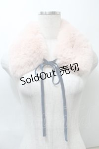 LOLITA / ファーつけ襟  ピンク S-25-10-26-010-LO-ZA-HR-ZS