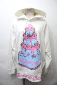 MILK / Dolly パーカー  白 S-25-10-26-019-ML-TO-HR-ZS