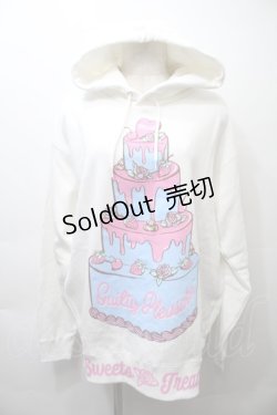 画像1: MILK / Dolly パーカー  白 S-25-10-26-019-ML-TO-HR-ZI