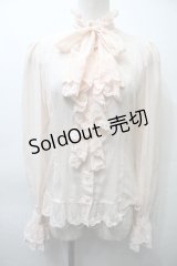 仲夏物語（海外ロリータブランド） / ロワールのブドウ園ブラウス  キナリ S-25-10-26-021-EL-TO-HR-ZS