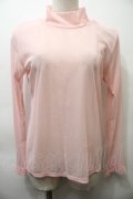 MILK / Sheer ハイネックインナー  ピンク S-25-10-26-025-ML-TO-HR-ZS