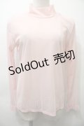 MILK / Sheer ハイネックインナー  ピンク S-25-10-26-025-ML-TO-HR-ZS