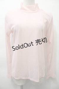 MILK / Sheer ハイネックインナー  ピンク S-25-10-26-025-ML-TO-HR-ZS