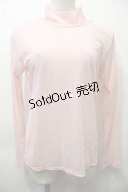 画像1: MILK / Sheer ハイネックインナー  ピンク S-25-10-26-025-ML-TO-HR-ZS