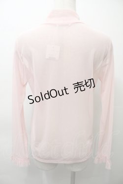画像2: MILK / Sheer ハイネックインナー  ピンク S-25-10-26-025-ML-TO-HR-ZS