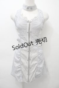 Ozz Croce / 刺繍ホルタービスチェ  グレー S-25-10-26-027-OO-TO-HR-ZS