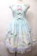 画像1: Angelic Pretty / マシュマロバニーリボンジャンパースカート  サックス S-25-10-26-037-AP-OP-SZ-ZS (1)