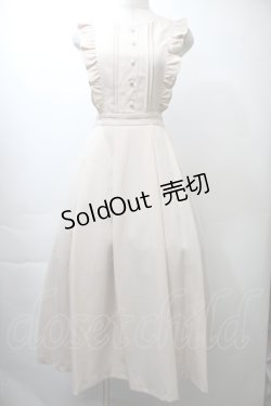 画像1: Ank Rouge / エプロン風ジャンパースカート  ベージュ S-25-10-26-039-CA-OP-HR-ZS