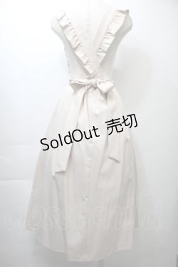 画像2: Ank Rouge / エプロン風ジャンパースカート  ベージュ S-25-10-26-039-CA-OP-HR-ZS