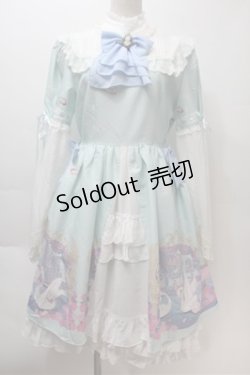 画像1: DOLL PARADIS / スワンワンピース  ミント S-25-10-27-001-LO-OP-AS-ZS