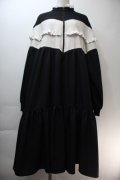 HEIHEI / ジャージワンピース  黒 S-25-10-27-008-PU-OP-AS-ZS