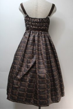 画像2: Enchantlic Enchantilly / Enchantilly Chocolate ジャンパースカート  ブラウン S-25-10-27-012-LO-OP-HR-ZS