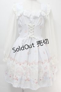 LIZ LISA / シンデレラワンピース  サックス S-25-10-27-018-LO-OP-AS-ZS