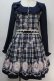 画像1: LIZ LISA / チェックローズワンピース  紺 S-25-10-27-021-LO-OP-HR-ZS (1)