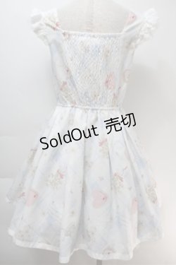 画像2: LIZ LISA / アイシングクッキー柄ワンピース  サックス S-25-10-27-025-LO-OP-AS-ZS