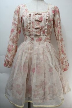 画像1: LIZ LISA / Tea Party ワンピース  ピンク S-25-10-27-027-LO-OP-AS-ZS