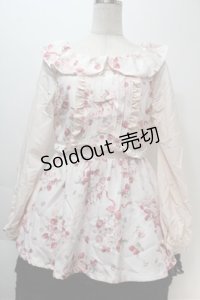 LIZ LISA / ベリーブーケトップス  ピンク S-25-10-27-028-LO-TO-HR-ZS