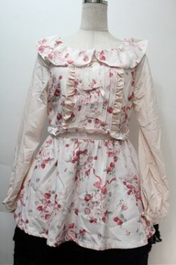 画像1: LIZ LISA / ベリーブーケトップス  ピンク S-25-10-27-028-LO-TO-HR-ZS