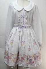 LIZ LISA / ラッピング柄ワンピース  ラベンダー S-25-10-27-030-LO-OP-HR-ZS