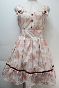 LIZ LISA / アンティークローズワンピース  ピンク S-25-10-27-031-LO-OP-AS-ZS