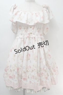 画像1: LIZ LISA / 肩リボン花柄ワンピース  ピンク S-25-10-27-034-LO-OP-HR-ZS