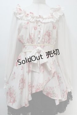 画像1: LIZ LISA / ブーケリボン柄ワンピース  ピンク S-25-10-27-035-LO-OP-AS-ZS