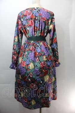 画像2: axes femme / グルマンディーズワンピース  ワイン S-25-10-29-044-AX-OP-AS-ZS