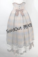 FaeriesDaffodil / Alchemical Equation スカート S ベージュｘブルー S-25-10-29-050-LO-SK-HR-ZS