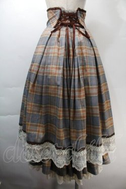 画像2: FaeriesDaffodil / Alchemical Equation スカート S ベージュxブルー S-25-10-29-050-LO-SK-HR-ZS