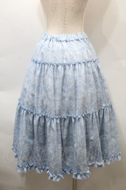 画像2: m petit by misako / NINA'S RVパニエスカート  サックス S-25-10-29-054-LO-SK-AS-ZS