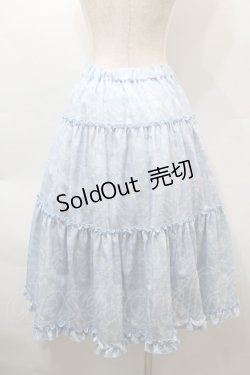 画像2: m petit by misako / NINA'S RVパニエスカート  サックス S-25-10-29-054-LO-SK-AS-ZS