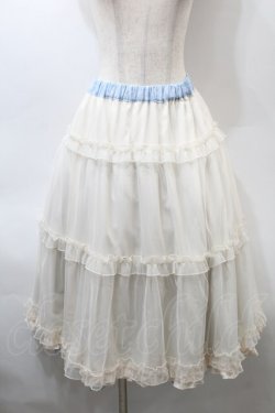 画像3: m petit by misako / NINA'S RVパニエスカート  サックス S-25-10-29-054-LO-SK-AS-ZS