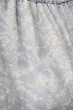 画像4: m petit by misako / NINA'S RVパニエスカート  サックス S-25-10-29-054-LO-SK-AS-ZS