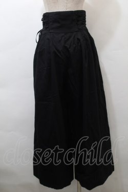 画像2: BPN / サイドレースアップパンツ  黒 S-25-10-29-059-GO-PA-HR-ZS