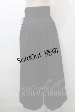 画像2: BPN / サイドレースアップパンツ  黒 S-25-10-29-059-GO-PA-HR-ZS