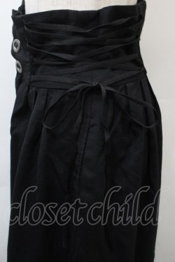 画像3: BPN / サイドレースアップパンツ  黒 S-25-10-29-059-GO-PA-HR-ZS