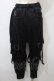 画像2: KRY CLOTHING / サス付きスウェットパンツ  黒 S-25-10-29-061-EL-PA-HR-ZS (2)