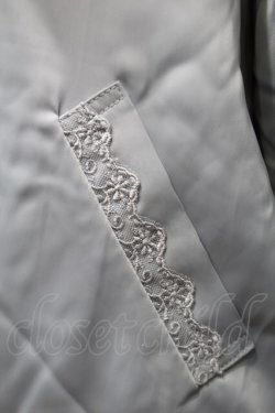 画像3: axes femme POETIQUE / キルティングビッグ襟ブルゾン M サックス S-25-10-29-064-AX-JA-AS-ZS