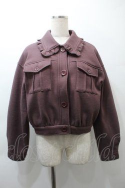 画像1: Ank Rouge / ショートコート  ブラウン S-25-10-29-065-CA-CO-AS-ZS