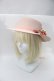画像1: axes femme / アソートフラワーカンカン帽  ピンク S-25-10-29-009-AX-AC-HR-ZS (1)