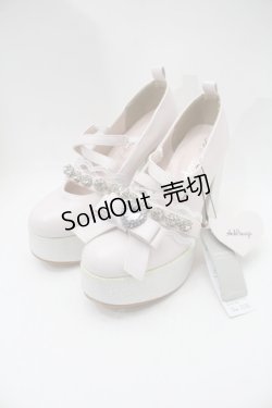 画像1: Ank Rouge / ビジュー厚底パンプス  ピンク S-25-10-29-010-CA-SH-HR-ZS