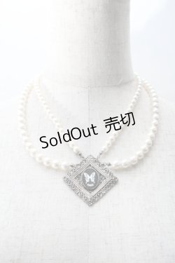 画像2: Sheglit / "Ulysses"ダブルパールネックレス  黒ｘ白 S-25-10-29-013-EL-AC-HR-ZS