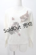 PINK HOUSE / フラッフィーキティーズニット  オフ S-25-10-29-019-LO-TO-AS-ZS