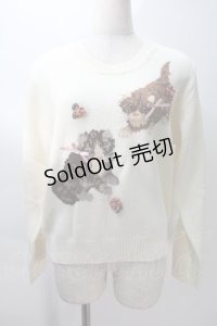 PINK HOUSE / フラッフィーキティーズニット  オフ S-25-10-29-019-LO-TO-AS-ZS