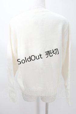 画像2: PINK HOUSE / フラッフィーキティーズニット  オフ S-25-10-29-019-LO-TO-AS-ZS